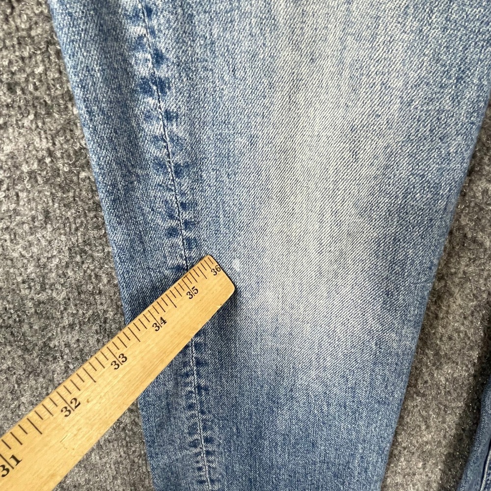 MOTHER Women's Straight Leg Jeans in Light Blue Wash - Picture 8 of 15